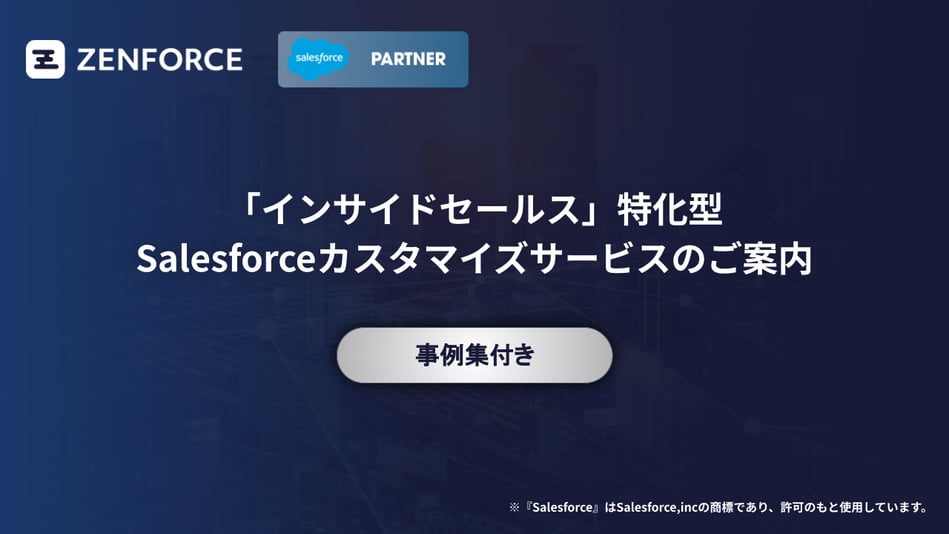 Salesforceカスタマイズサービス紹介資料